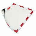 Durable Office Products Durable, DURAFRAME SECURITY MAGNETIC SIGN HOLDER, 8 1/2in X 11in, RED/WHITE FRAME, 2PK 4772132